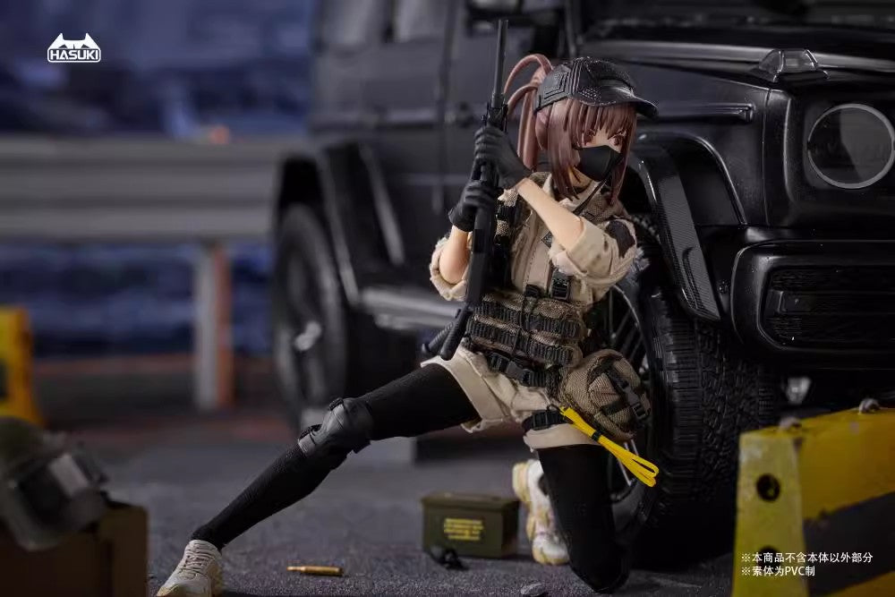 Hasuki - 1:12 Hiyo Reizei Security Guard Action Figure - inshobby.com