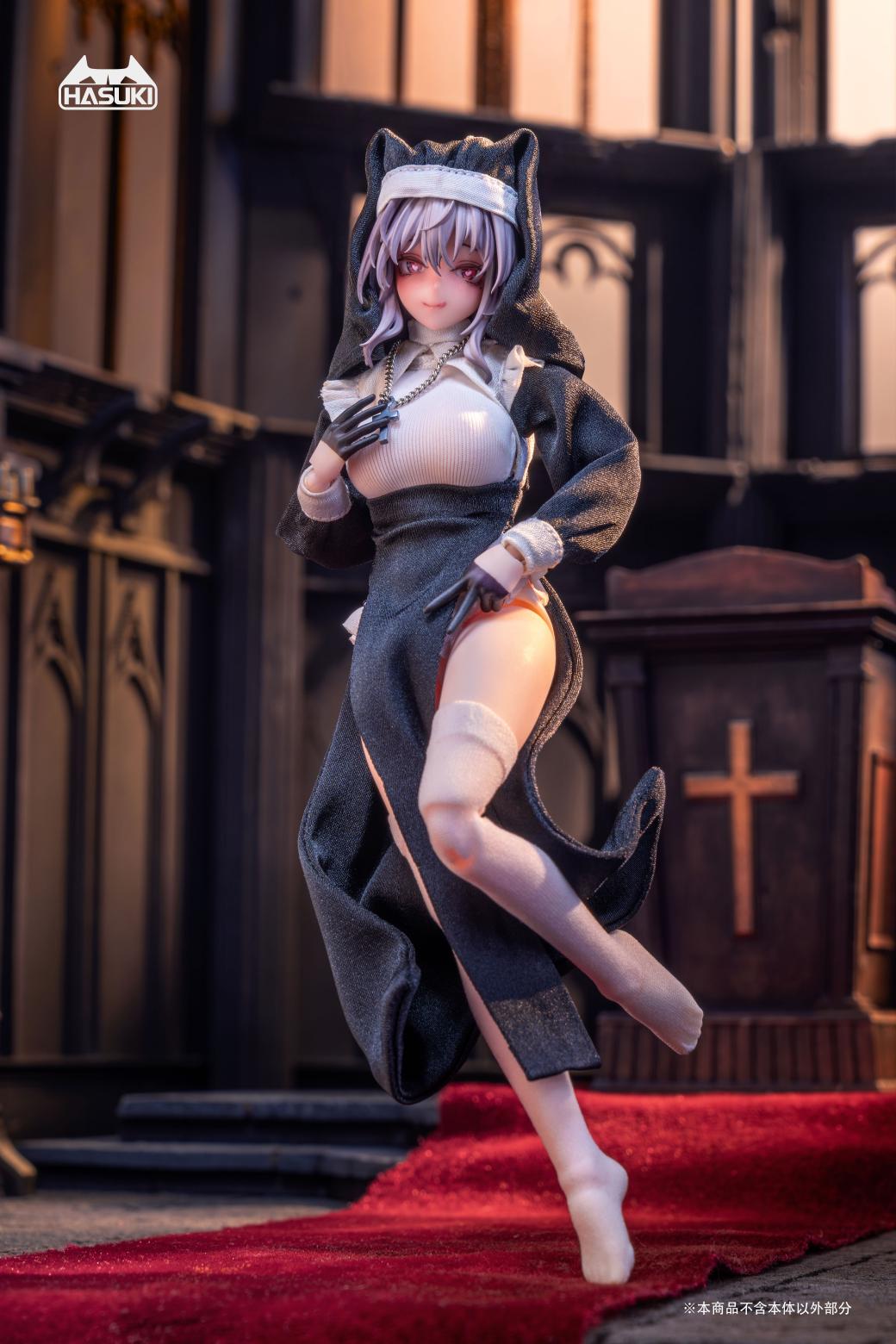 Hasuki - 1:12 Succubus Nun Action Figure - inshobby.com