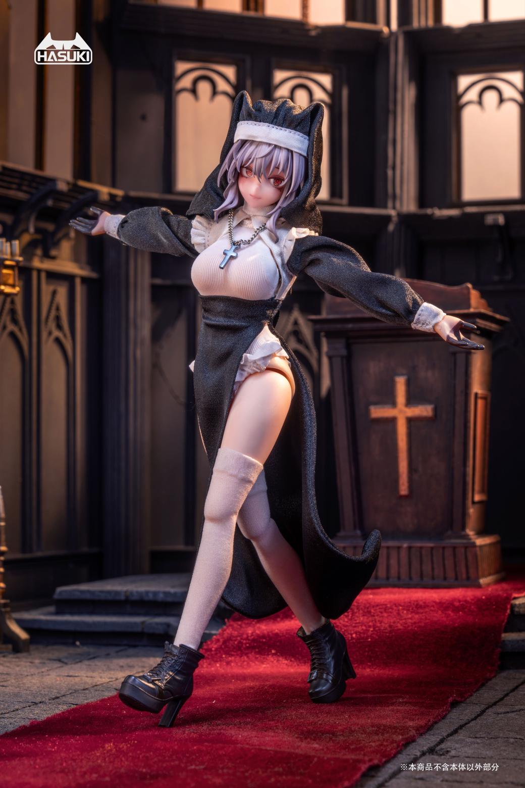 Hasuki - 1:12 Succubus Nun Action Figure - inshobby.com