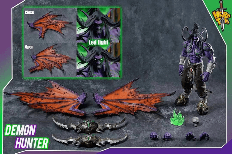 Hero Toys - 1:10 Demon Hunter Action Figure - inshobby.com