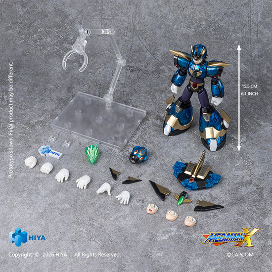 1:12 Mega Man / Rockman X Ultimate Armor Version Action Figure