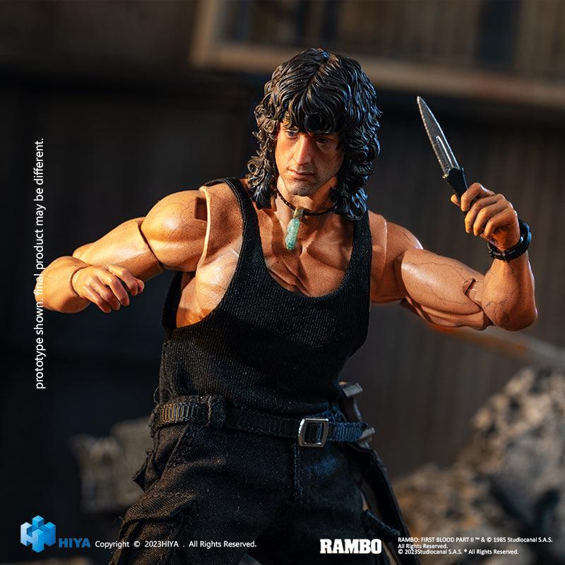 HIYA - 1:12 Rambo 3 Action Figure - inshobby.com