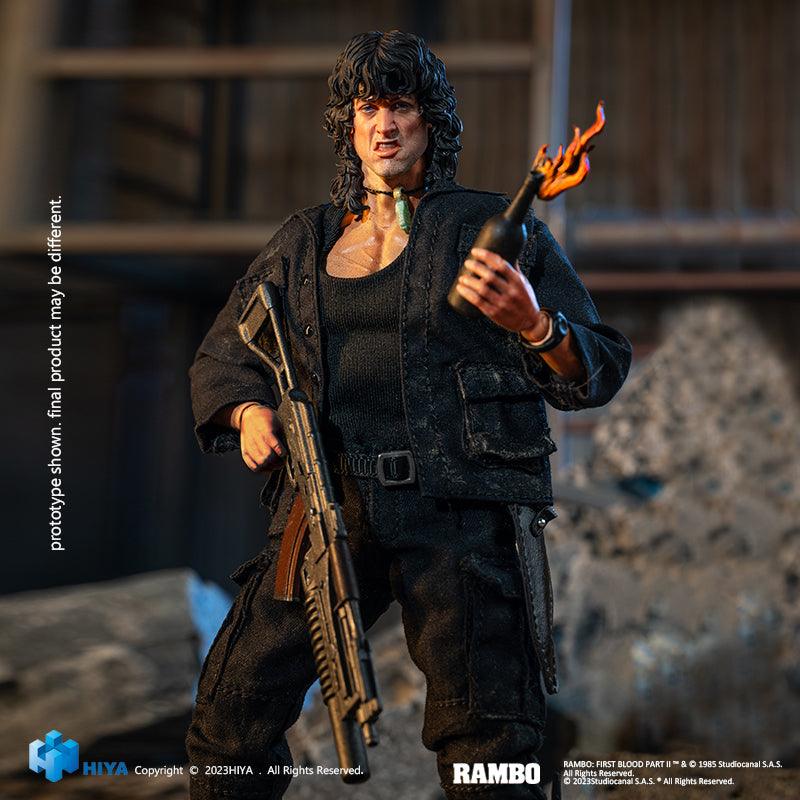 HIYA - 1:12 Rambo 3 Action Figure - inshobby.com