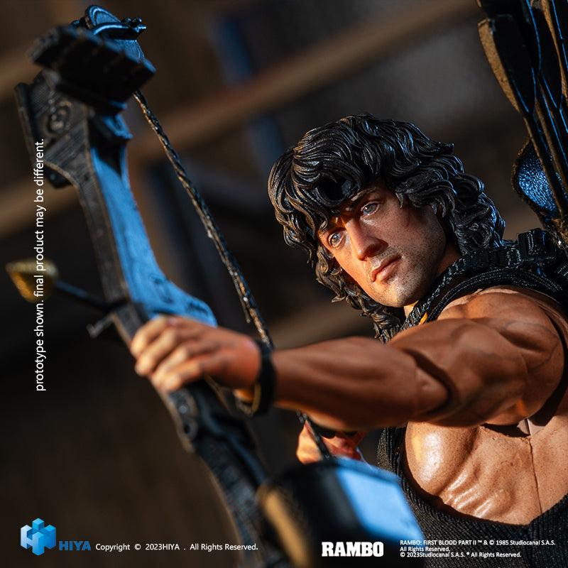 HIYA - 1:12 Rambo 3 Action Figure - inshobby.com