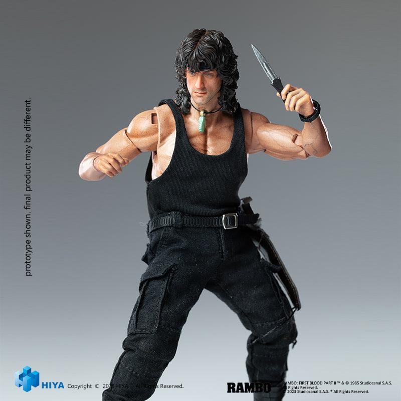 HIYA - 1:12 Rambo 3 Action Figure - inshobby.com