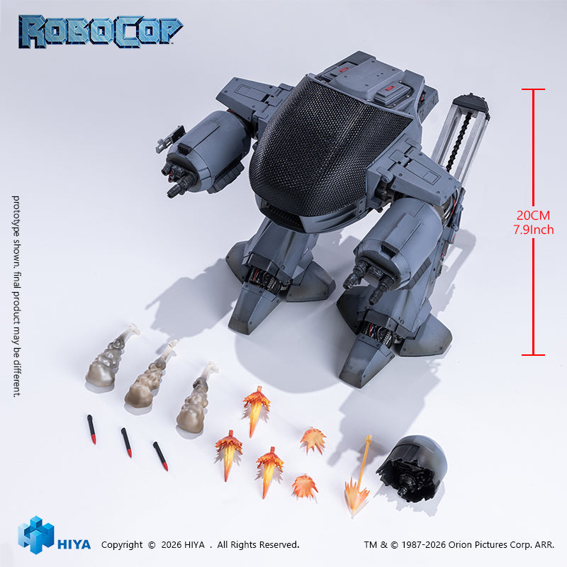 HIYA - 1:12 Robocop ED209 Action Figure - inshobby.com