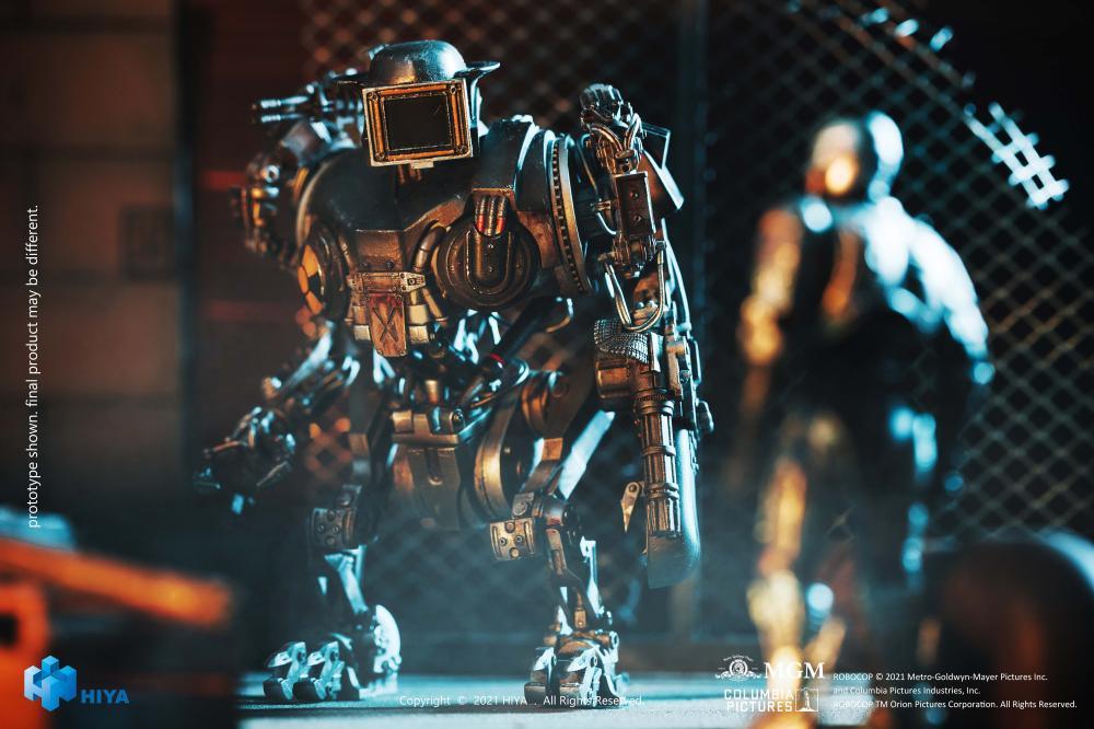 HIYA - 1:18 Cain Robot Battle Damage Version Action Figure - inshobby.com