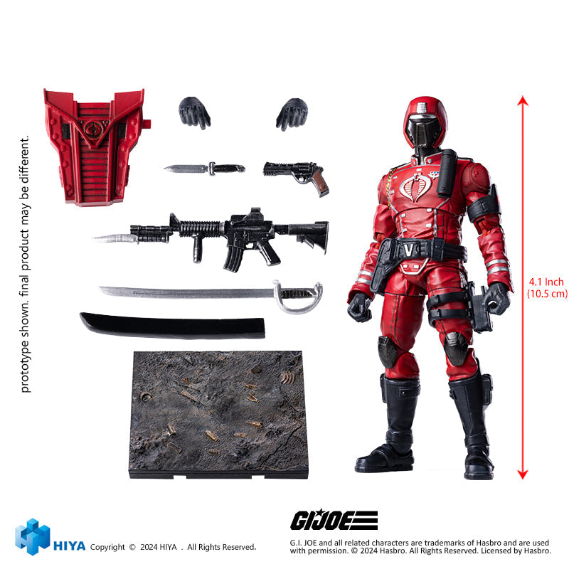 HIYA - 1:18 Crimson Guard Action Figure - inshobby.com