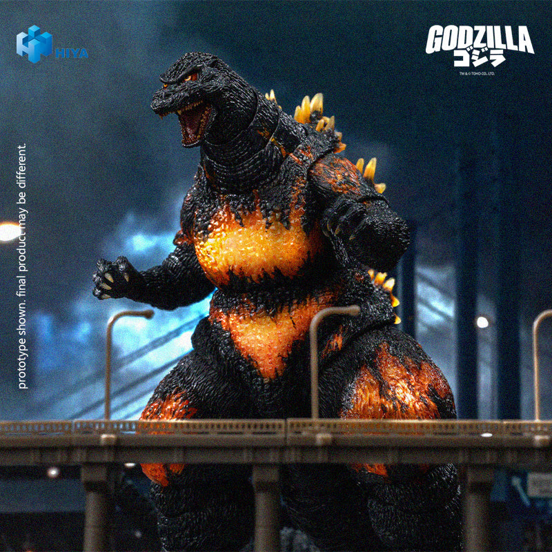HIYA - Burning Godzilla 1995 Action Figure - inshobby.com