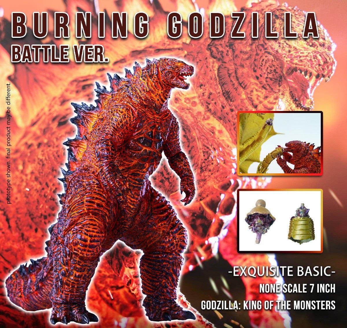 HIYA - Burning Godzilla Battle Version Action Figure - inshobby.com