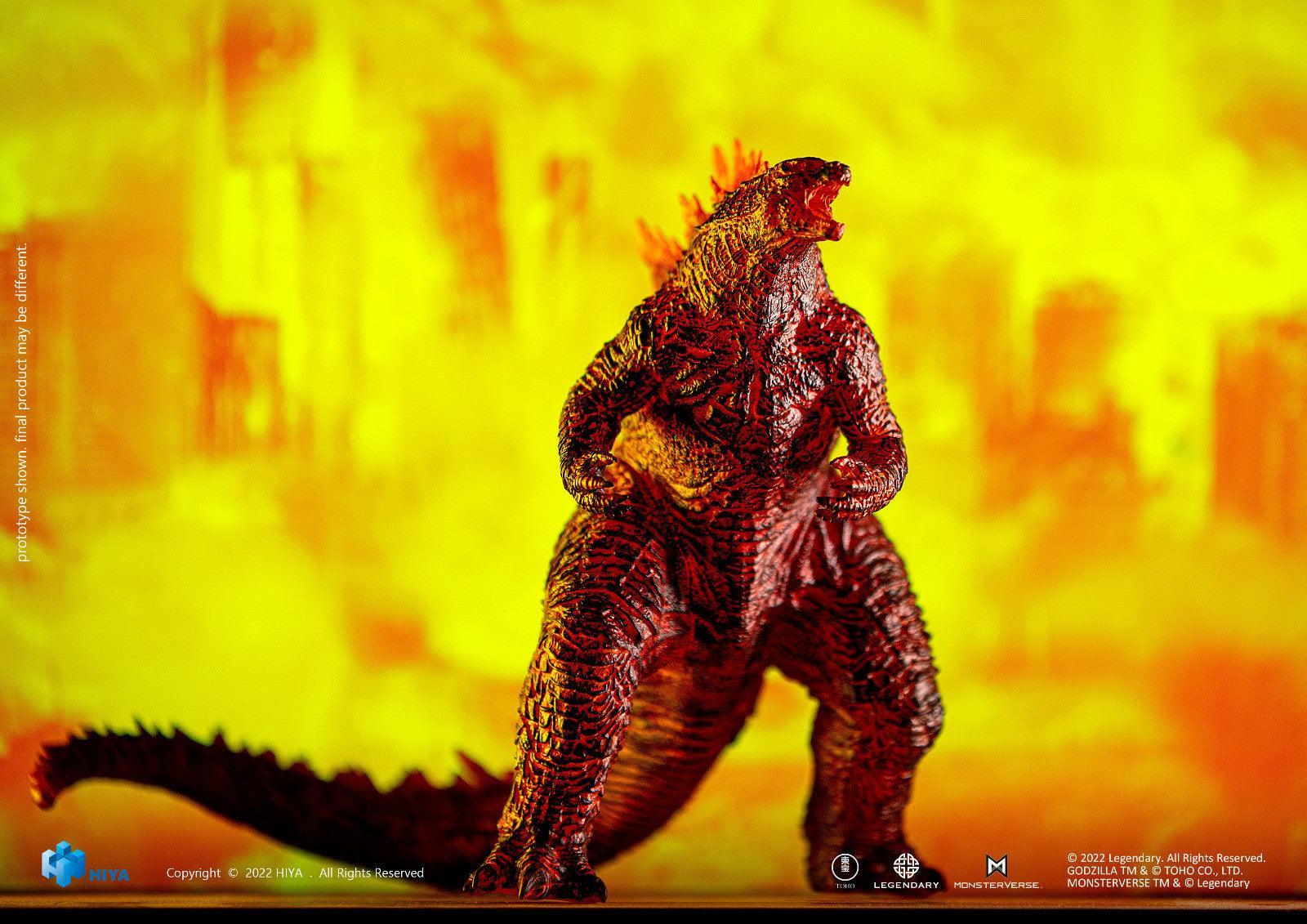 HIYA - Stylist Series Burning Godzilla Figure - inshobby.com