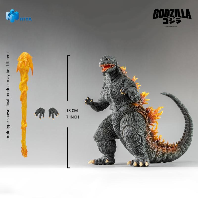 HIYA - Heat Ray Millennium Godzilla 2000 Action Figure - inshobby.com
