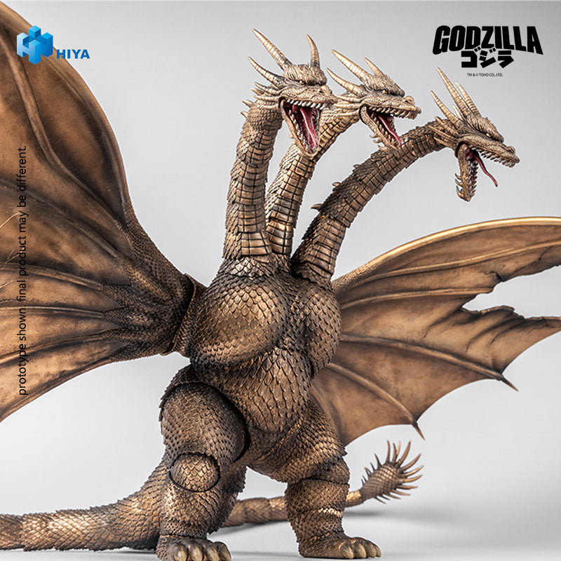 King Ghidorah 1991 Battle Damaged Version Action Figure