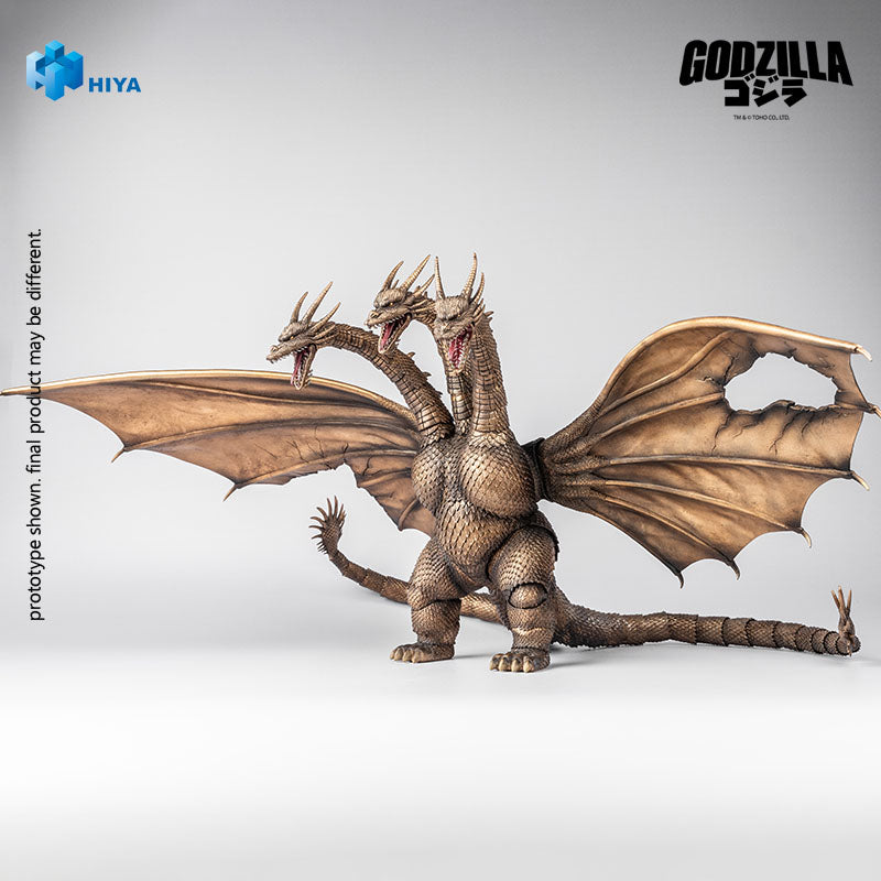 HIYA - King Ghidorah Battle Damaged Version 1991 Action Figure - inshobby.com
