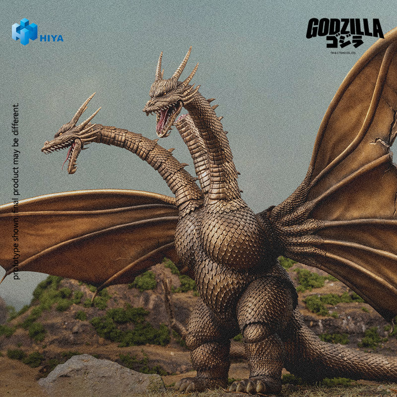 HIYA - King Ghidorah Battle Damaged Version 1991 Action Figure - inshobby.com