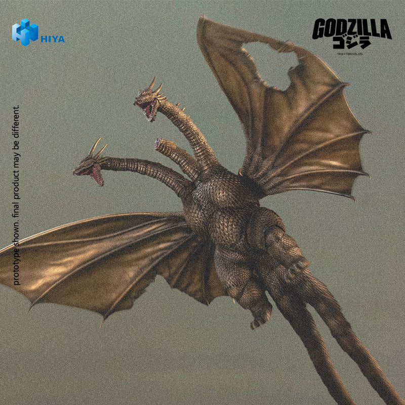 HIYA - King Ghidorah Battle Damaged Version 1991 Action Figure - inshobby.com