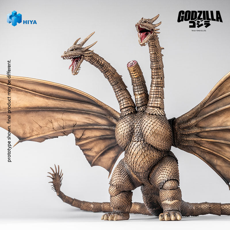 HIYA - King Ghidorah Battle Damaged Version 1991 Action Figure - inshobby.com