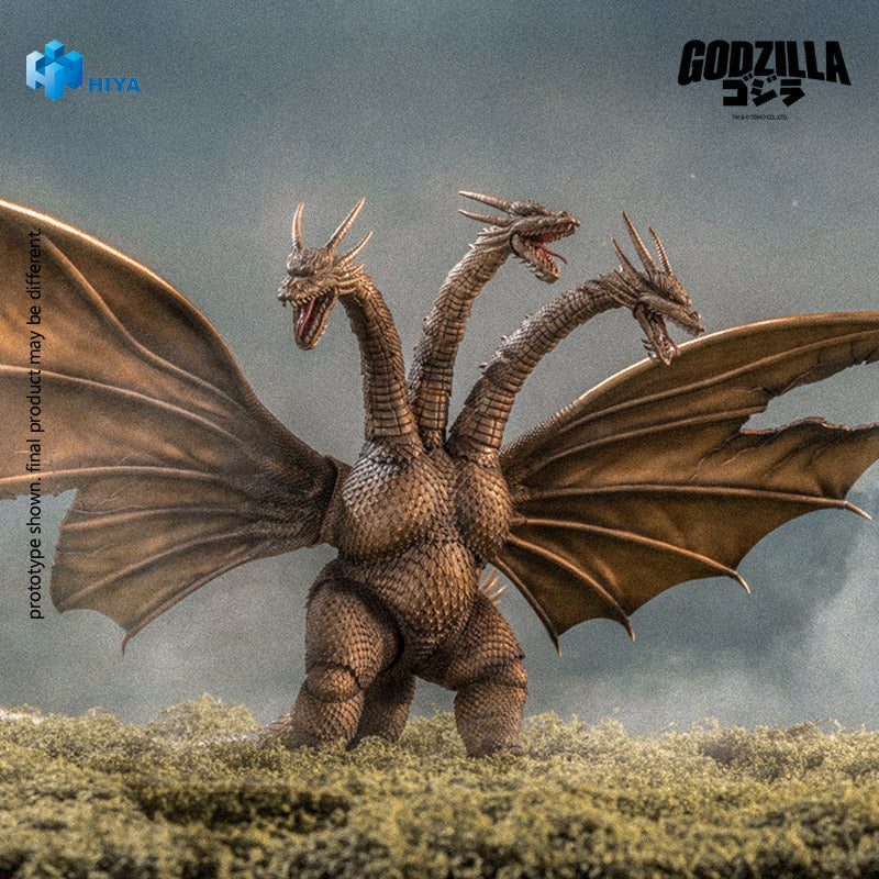 HIYA - King Ghidorah Battle Damaged Version 1991 Action Figure - inshobby.com