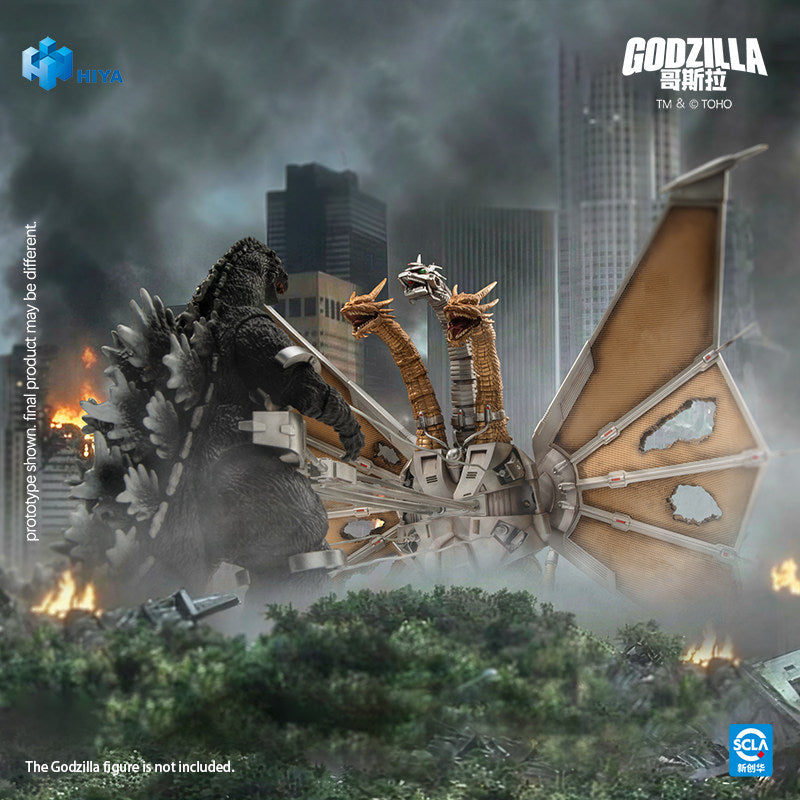 Mecha King Ghidorah 1991 Battle Damaged Version Action Figure
