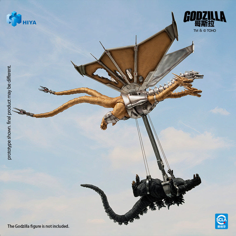 Mecha King Ghidorah 1991 Battle Damaged Version Action Figure