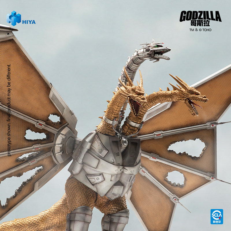 Mecha King Ghidorah 1991 Battle Damaged Version Action Figure