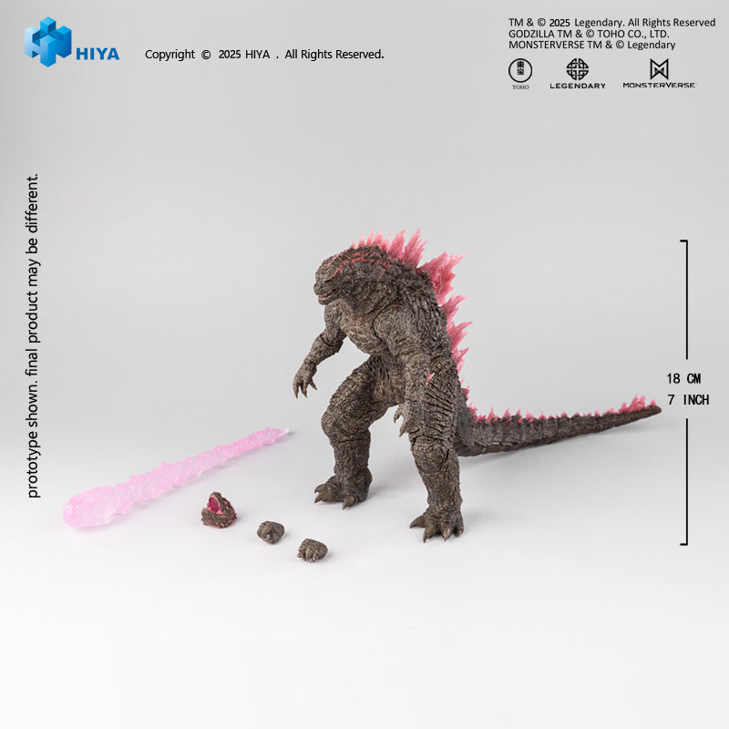 HIYA - The New Empire Heat Ray Godzilla Evolved Version (Pink Fin) Action Figure - inshobby.com