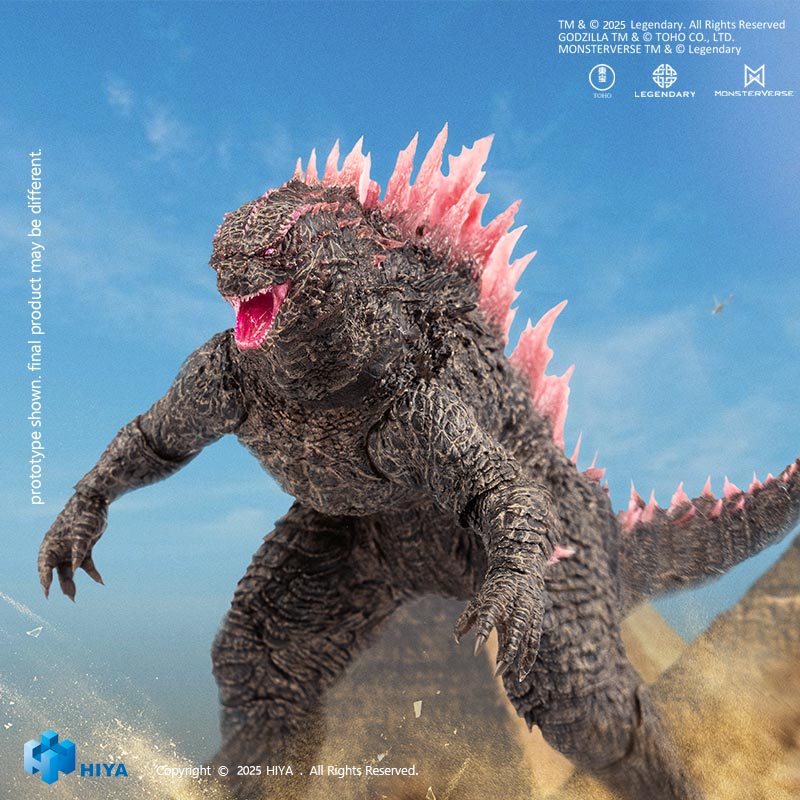 HIYA - The New Empire Heat Ray Godzilla Evolved Version (Pink Fin) Action Figure - inshobby.com