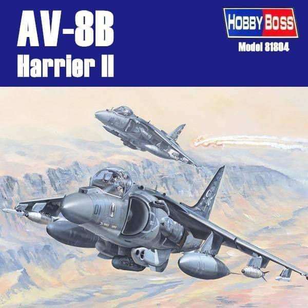 Hobby Boss - 1:18 AV-8B Harrier II Fighter Assembly Kit