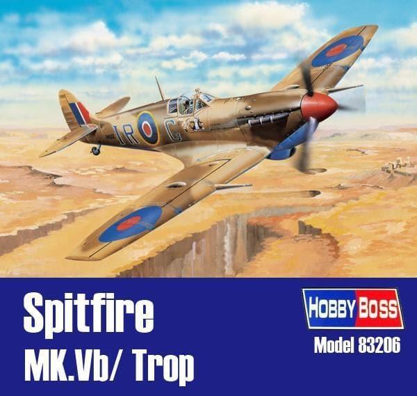 Hobby Boss - 1:32 Spitfire MK.Vb Trop Fighter Assembly Kit