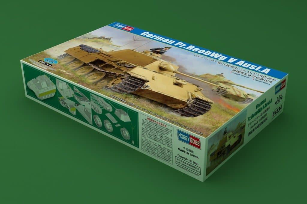 Hobby Boss - 1:35 German Pz.BeobWg V Ausf.A Tank Assembly Kit - inshobby.com