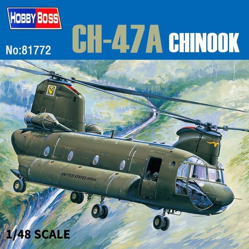 Hobby Boss - 1:48 CH-47A Chinook Rotorcraft Assembly Kit