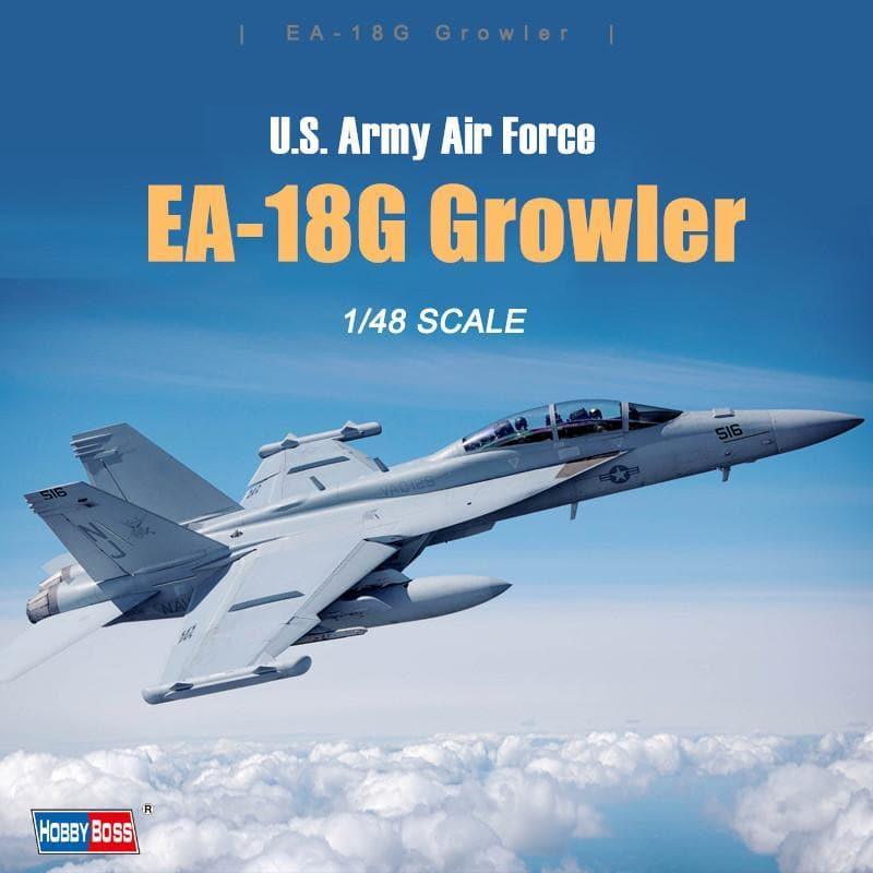 Hobby Boss - 1:48 EA-18G Growler Fighter Assembly Kit