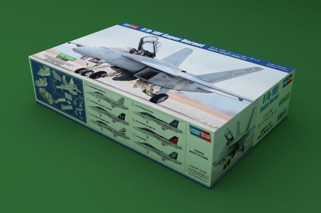 Hobby Boss - 1:48 F/A-18F Super Hornet Fighter Assembly Kit - inshobby.com