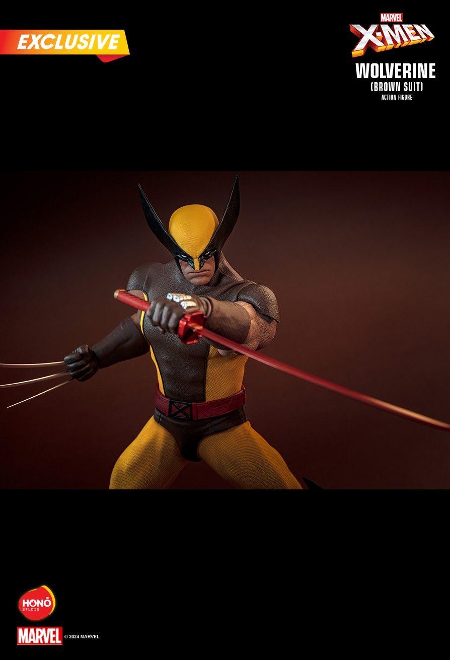 Hono Studio - 1:6 Wolverine Brown Suit Exclusive Action Figure - inshobby.com