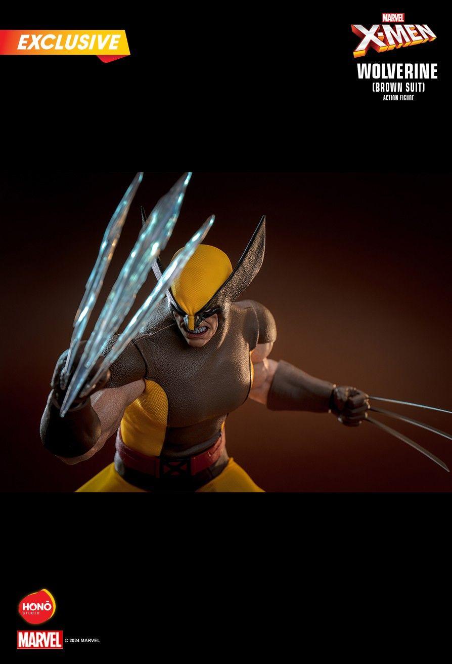 Hono Studio - 1:6 Wolverine Brown Suit Exclusive Action Figure - inshobby.com