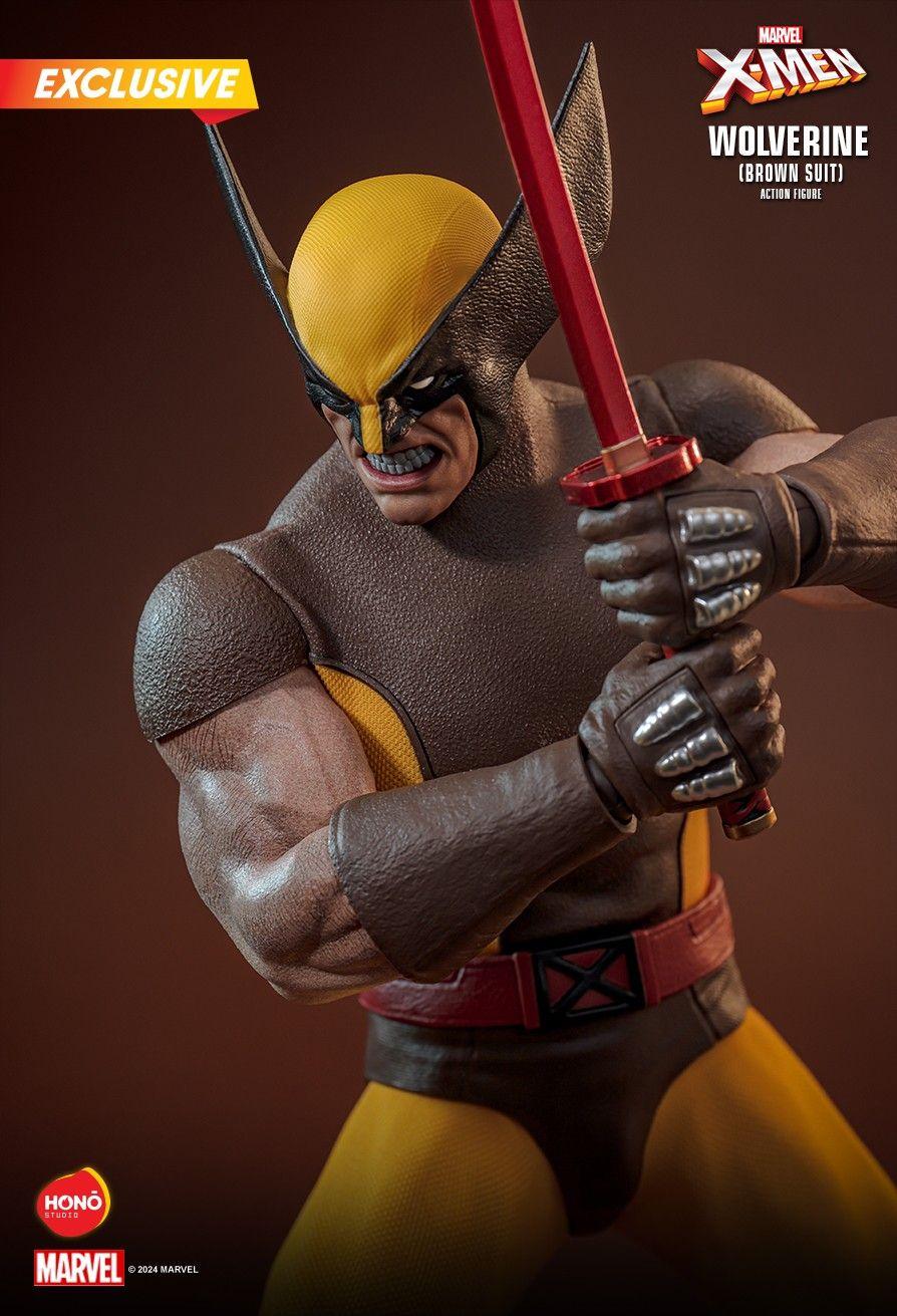 Hono Studio - 1:6 Wolverine Brown Suit Exclusive Action Figure - inshobby.com