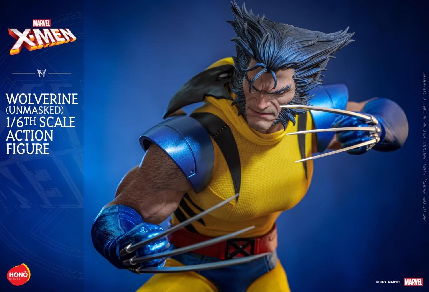 Hono Studio - 1:6 Wolverine Unmasked Action Figure - inshobby.com