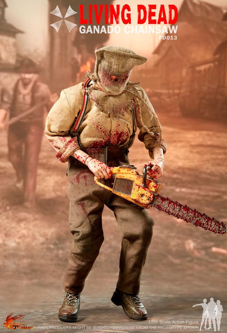 1/6 HOTTOYSバイオハザード4 GANADO CHAINSAWフィギュア 1:6 Ganado Chainsaw Action Figure