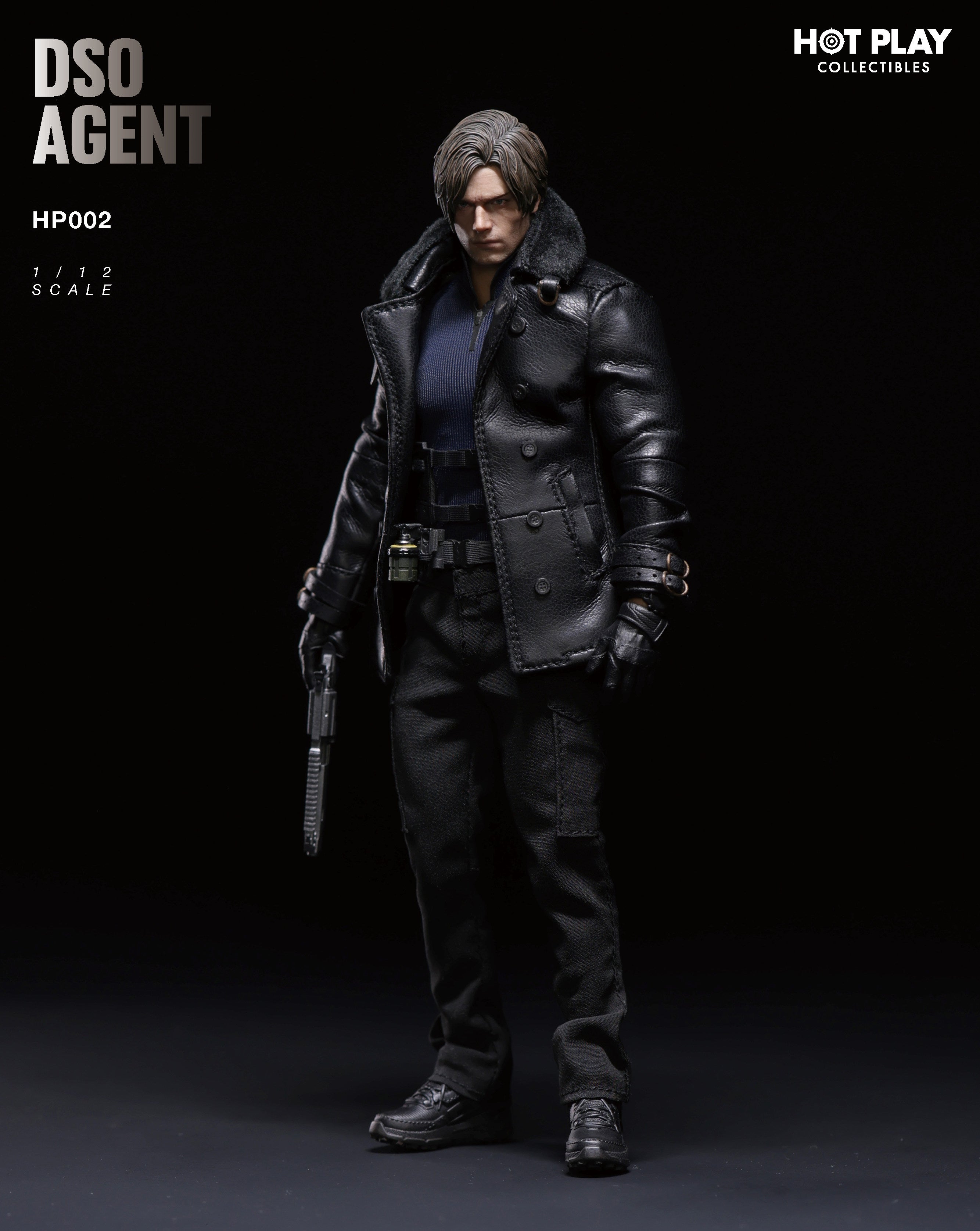 レオンSケネディDSO エージェント 1/12 1:12 DSO Agent Action Figure