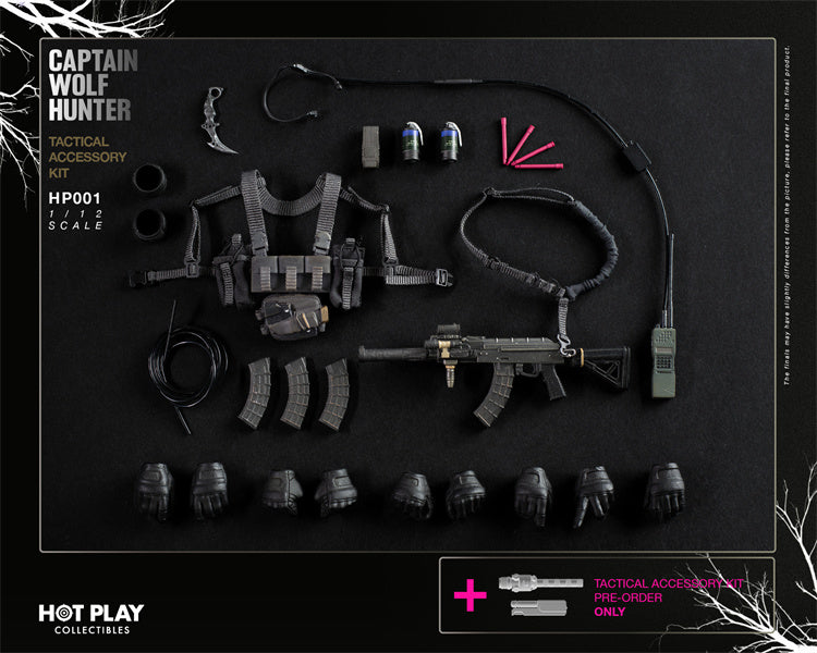 Hotp Play - 1:12 Captain Wolf Hunter Action Figure - inshobby.com