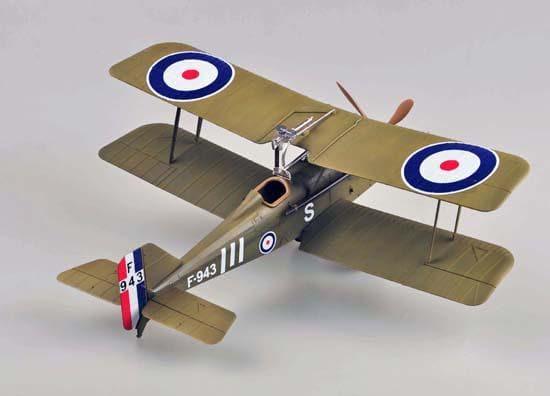 I ? KIT - 1:24 RAF S.E.5a Fighter Assembly Kit - inshobby.com