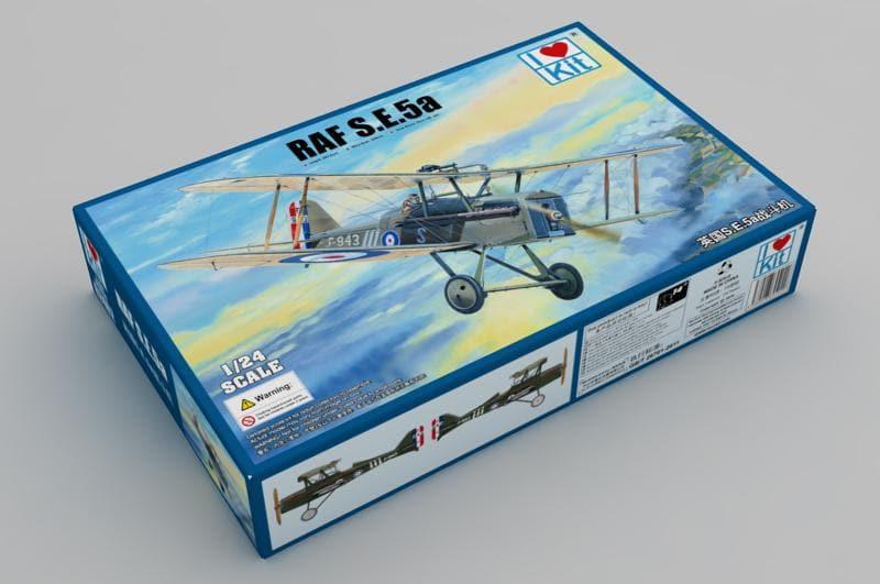 I ? KIT - 1:24 RAF S.E.5a Fighter Assembly Kit - inshobby.com