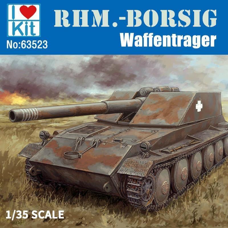 I ? KIT - 1:35 German Rhm Borsig Waffentrager Tank Assembly Kit - inshobby.com