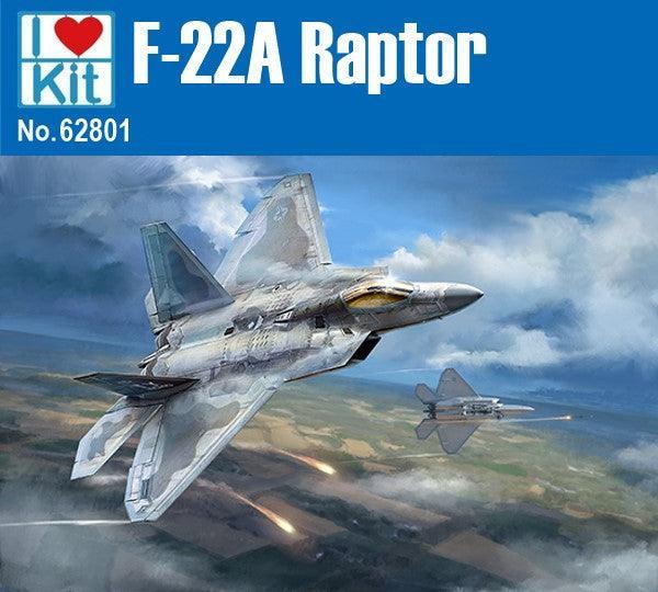 I ? KIT - 1:48 F-22A Raptor Fighter Assembly Kit - inshobby.com
