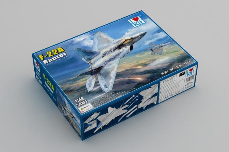 I ? KIT - 1:48 F-22A Raptor Fighter Assembly Kit - inshobby.com