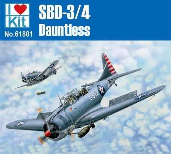 I ♥ KIT - 1:18 SBD-3/4 Dauntless Fighter Assembly Kit
