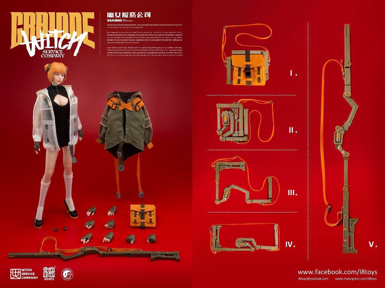 I8 Toys - 1:6 Grainne Witch Seamless Figure - inshobby.com