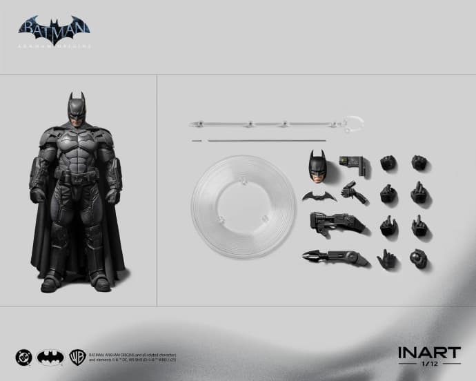 INART - 1:12 Batman Arkham Origins Action Figure - inshobby.com