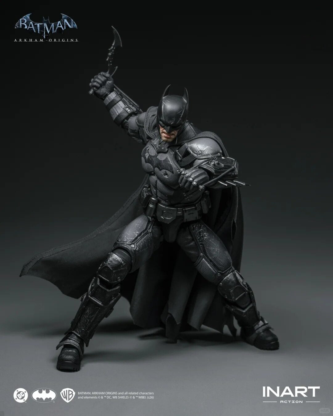 INART - 1:12 Batman Arkham Origins Battle Version Action Figure - inshobby.com