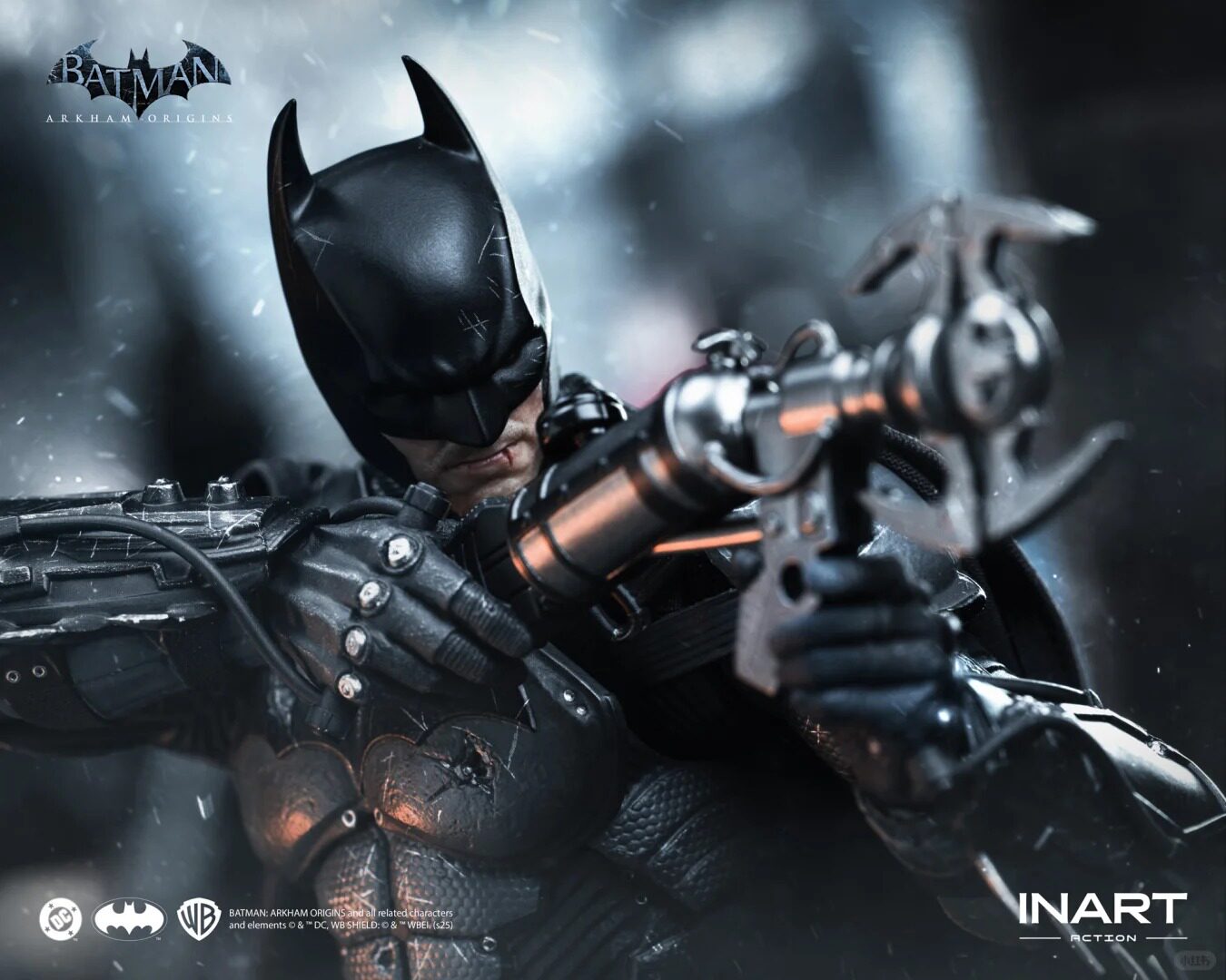 INART - 1:12 Batman Arkham Origins Battle Version Action Figure - inshobby.com